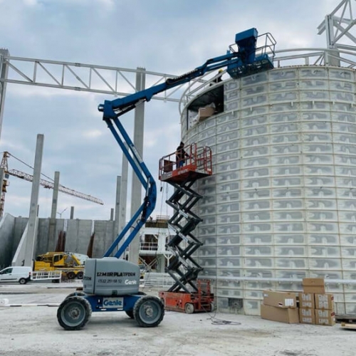KEMALPAA MANLFT PLATFORM KRALAMA BLGELER / Karaburun Manlift Kiralama